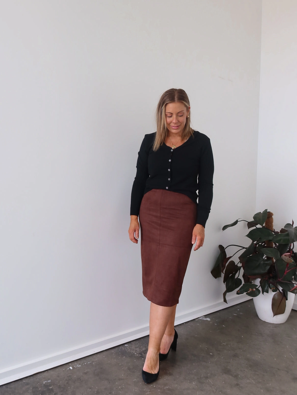 Balanced Outfit Avalie Skirt - Chocolate