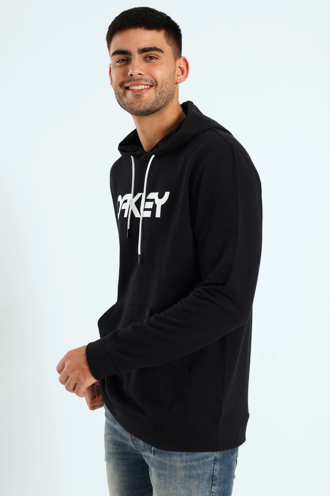 Outdoor Comfort Style Non Iron Finish B1B Pullover Hoodie 2.0 - Black/White