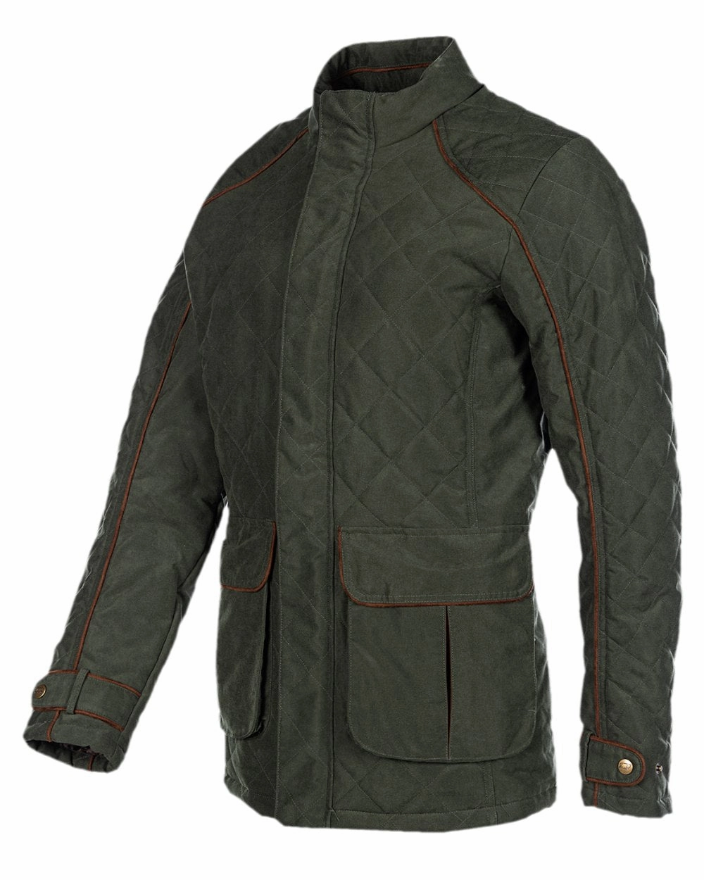 Baleno Mens Griffin Quilted Waterproof Jacket Collapsible Packable Style
