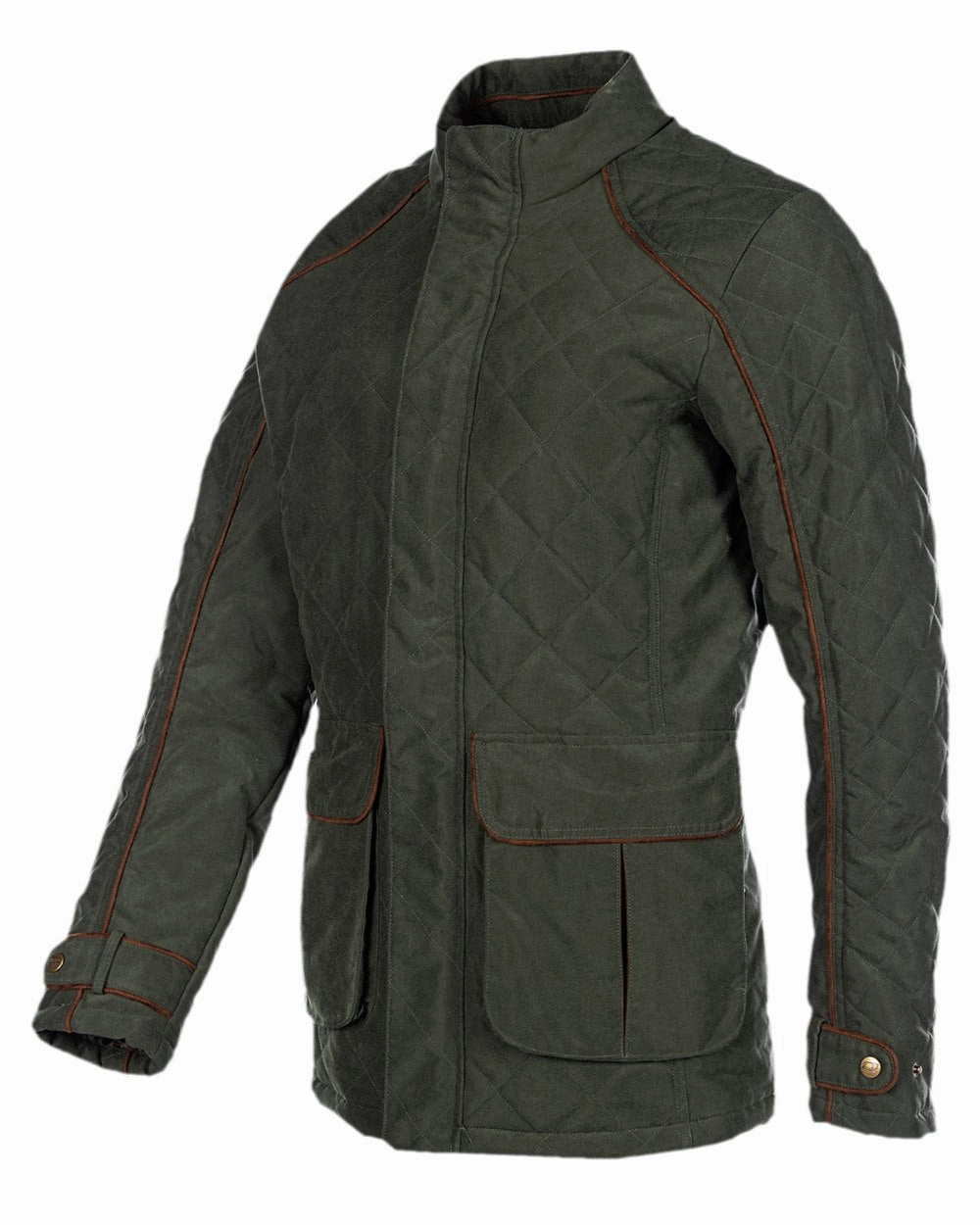 Secure Closure System NoiseReduciting Fabric Baleno Mens Griffin Quilted Waterproof Jacket