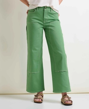 Balsam Wide Leg Utility Pant Secure Waistband Versatile Look