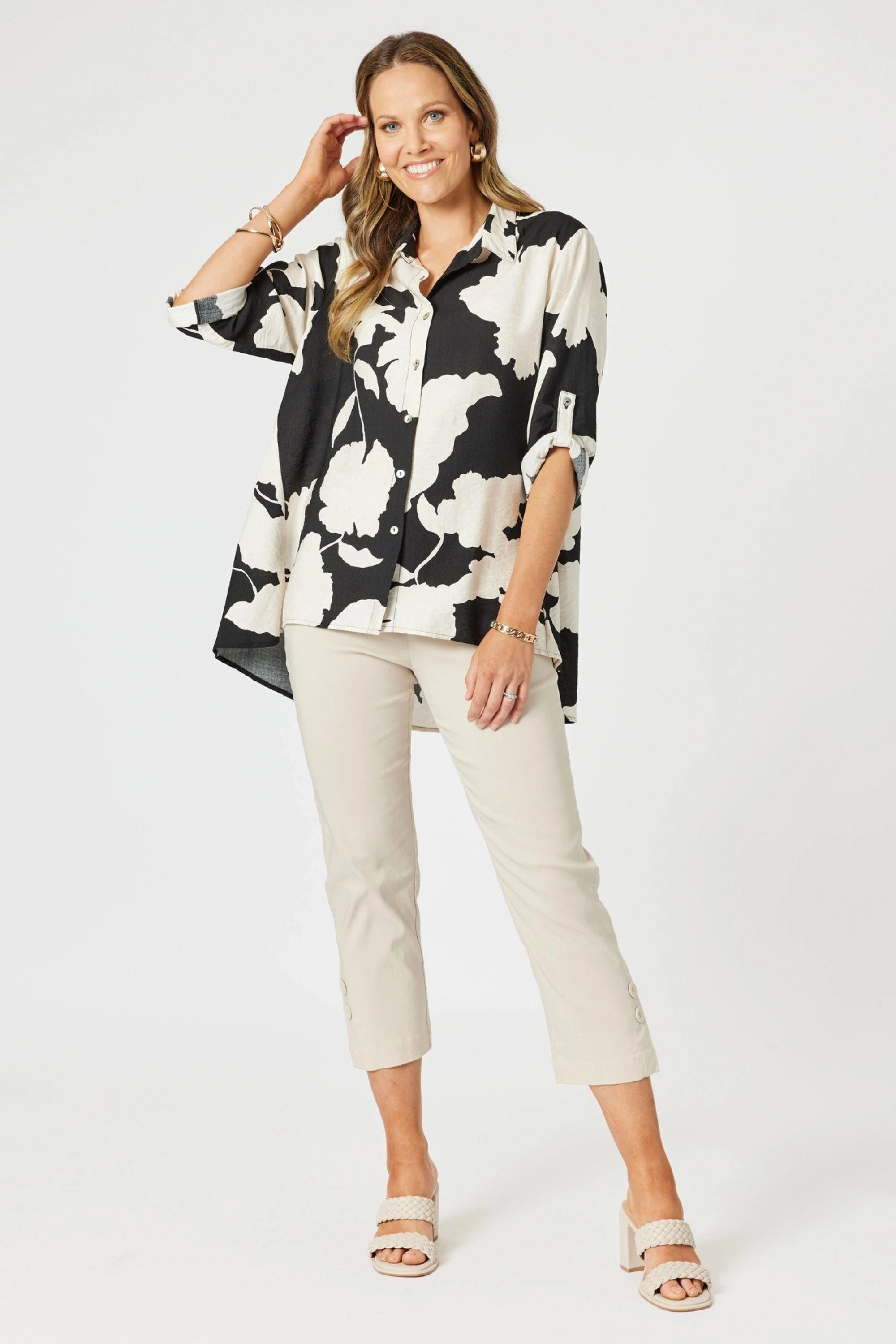 BARCELONA SHIRT - 47851C Wardrobe Essential Twill Weave