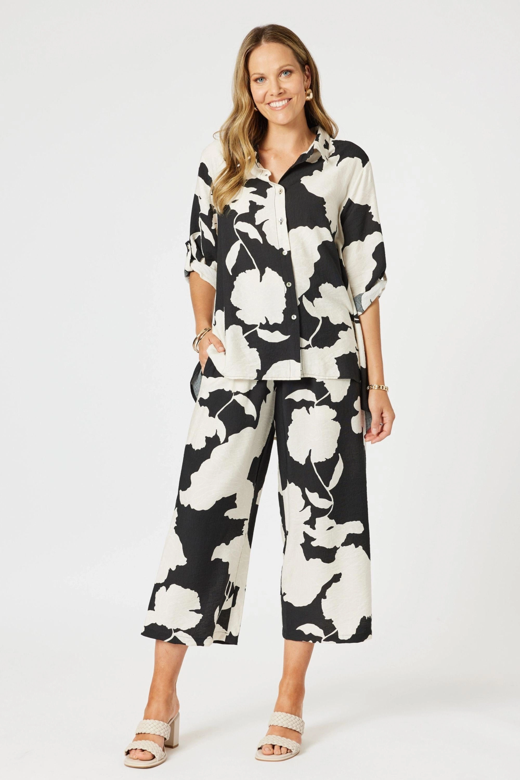 BARCELONA SHIRT - 47851C Geometric Design Eco Friendly Production