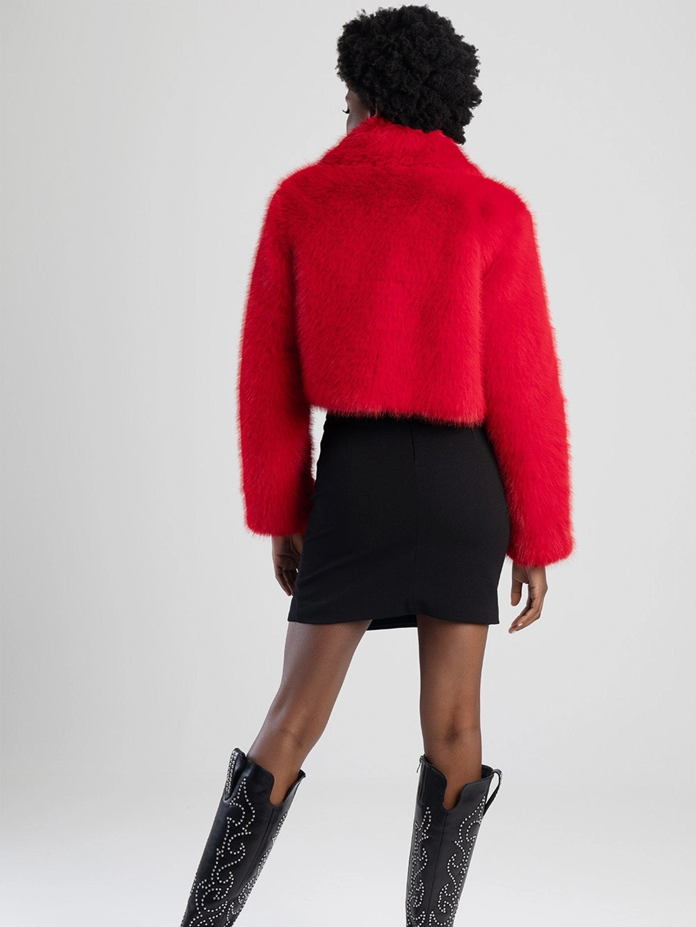 Basic Skirt With Bling Trim - Black Water Resistant Athleisure Inspired