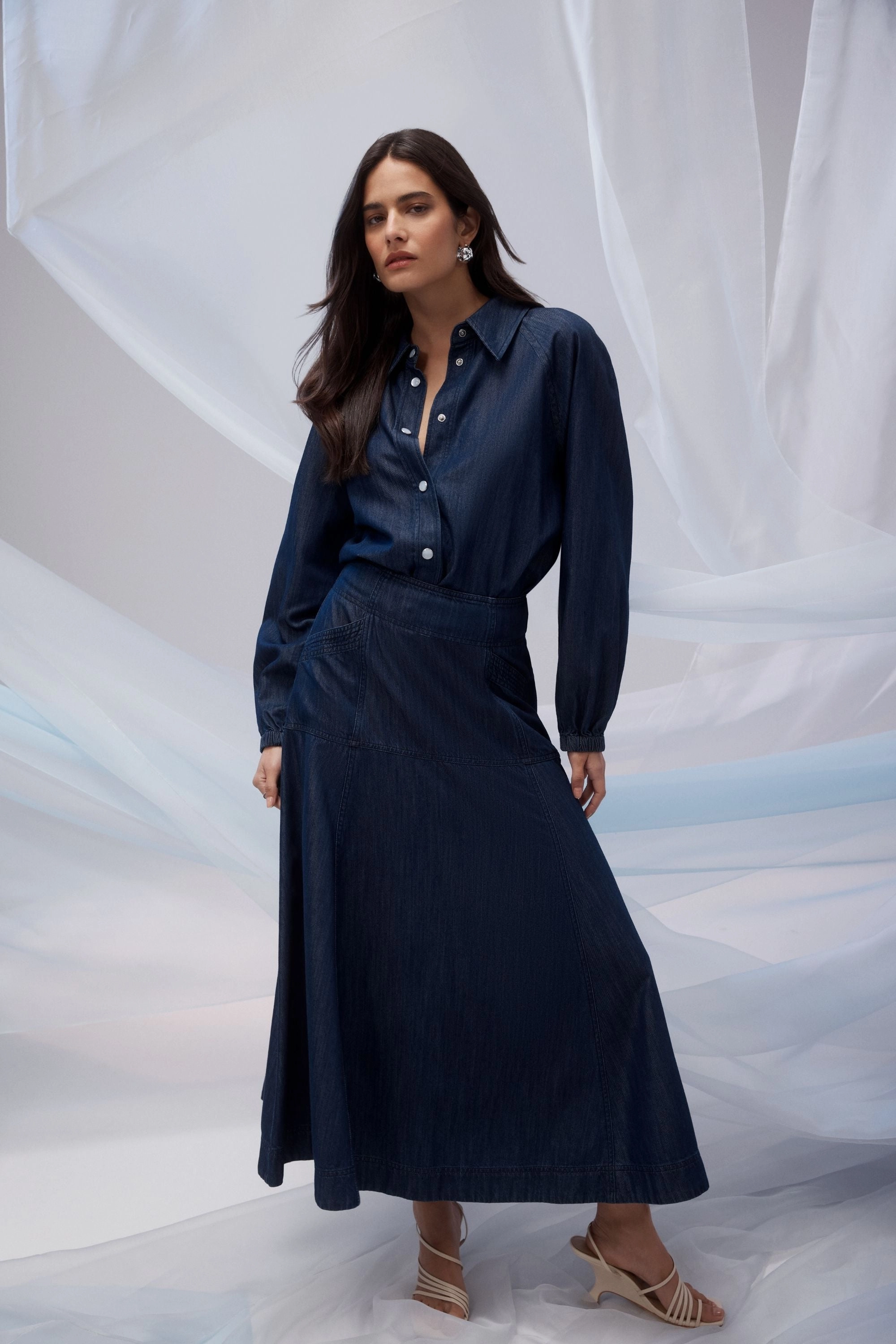 BAY SKIRT - CSS25344 Minimalist Layering