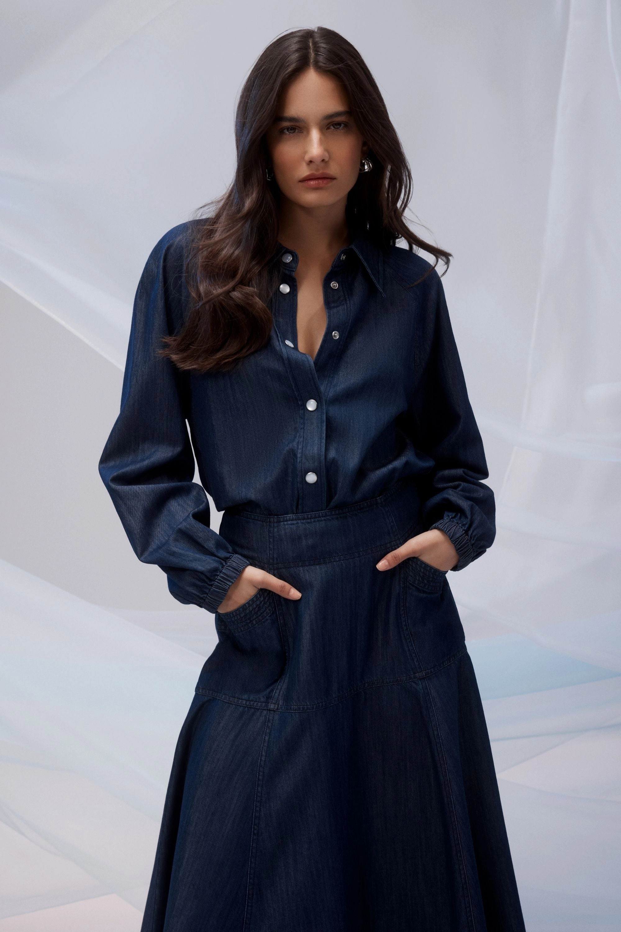 BAY SKIRT - CSS25344 Anti Pilling Fabric