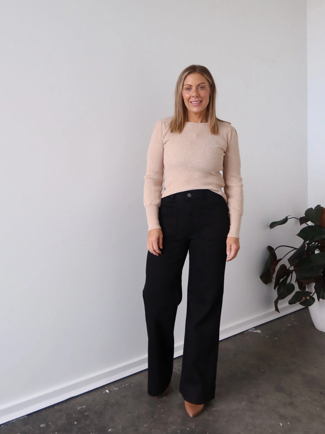 Bentley Jeans - Black Flexible Waist