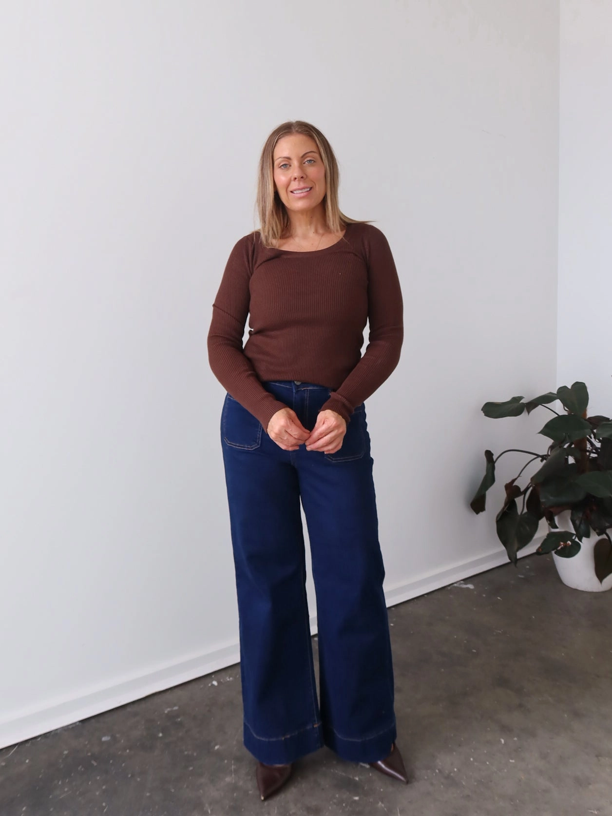 Bentley Jeans - Dark Blue Brunch Outfit Night Out