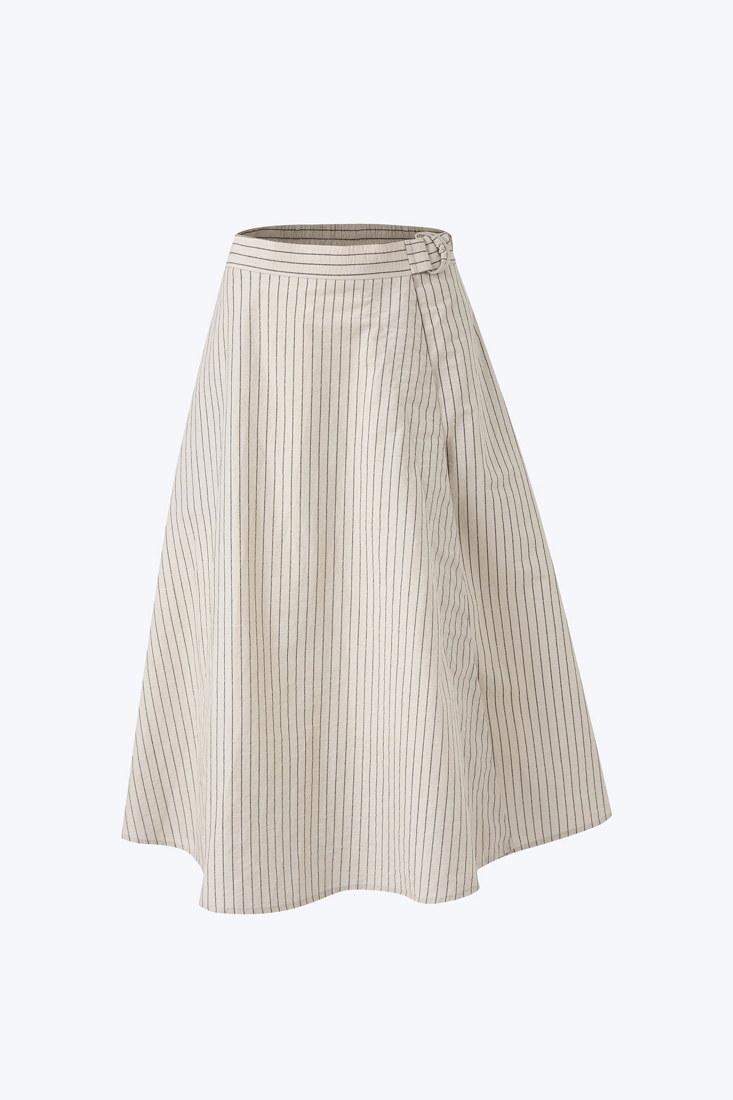 Striped D-Rings Skirt - Ecru Soft Touch Outdoor Outfit