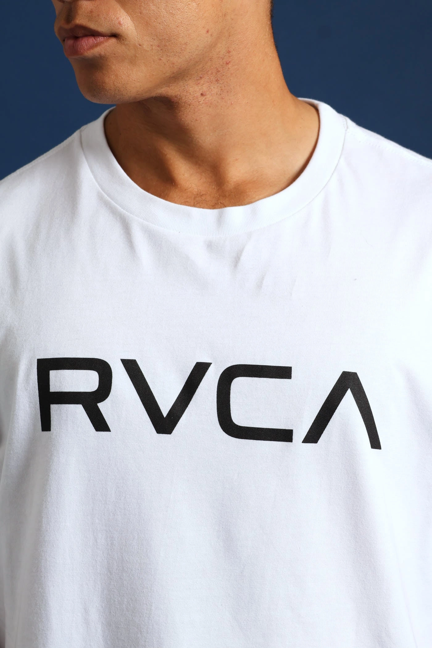 Casual Comfort Fit Cozy Feel Big Short Sleeve Tee - White