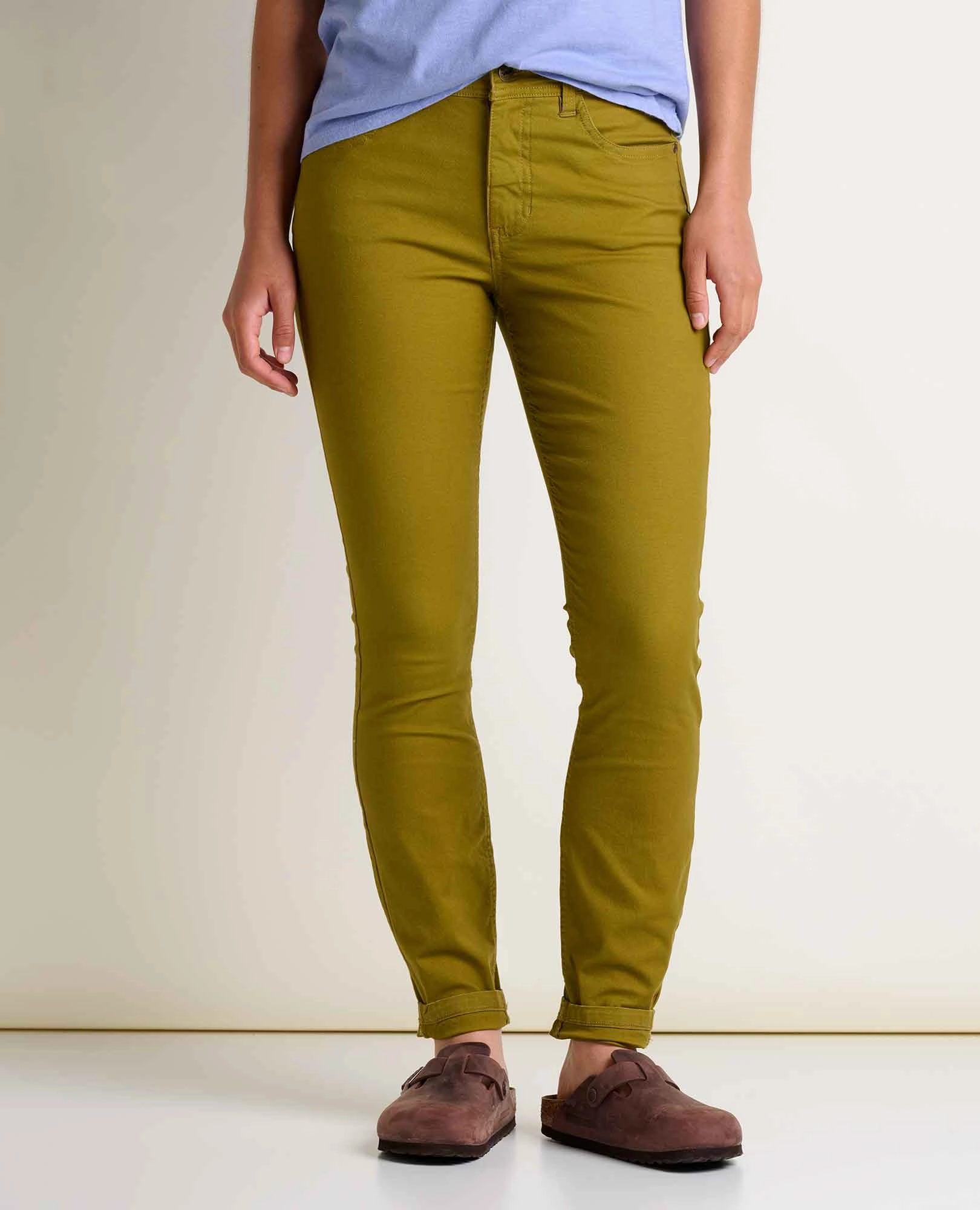 Earthworks 5 Pocket Skinny Pant Lightweight insulation MachineWashableFabric