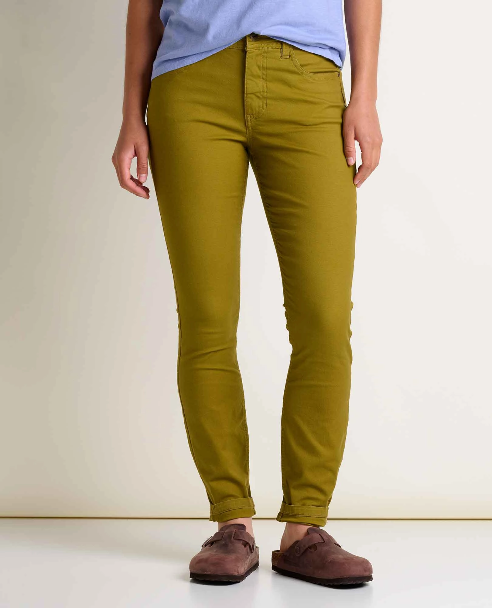 Slimline Fit Sporty Vibe Earthworks 5 Pocket Skinny Pant