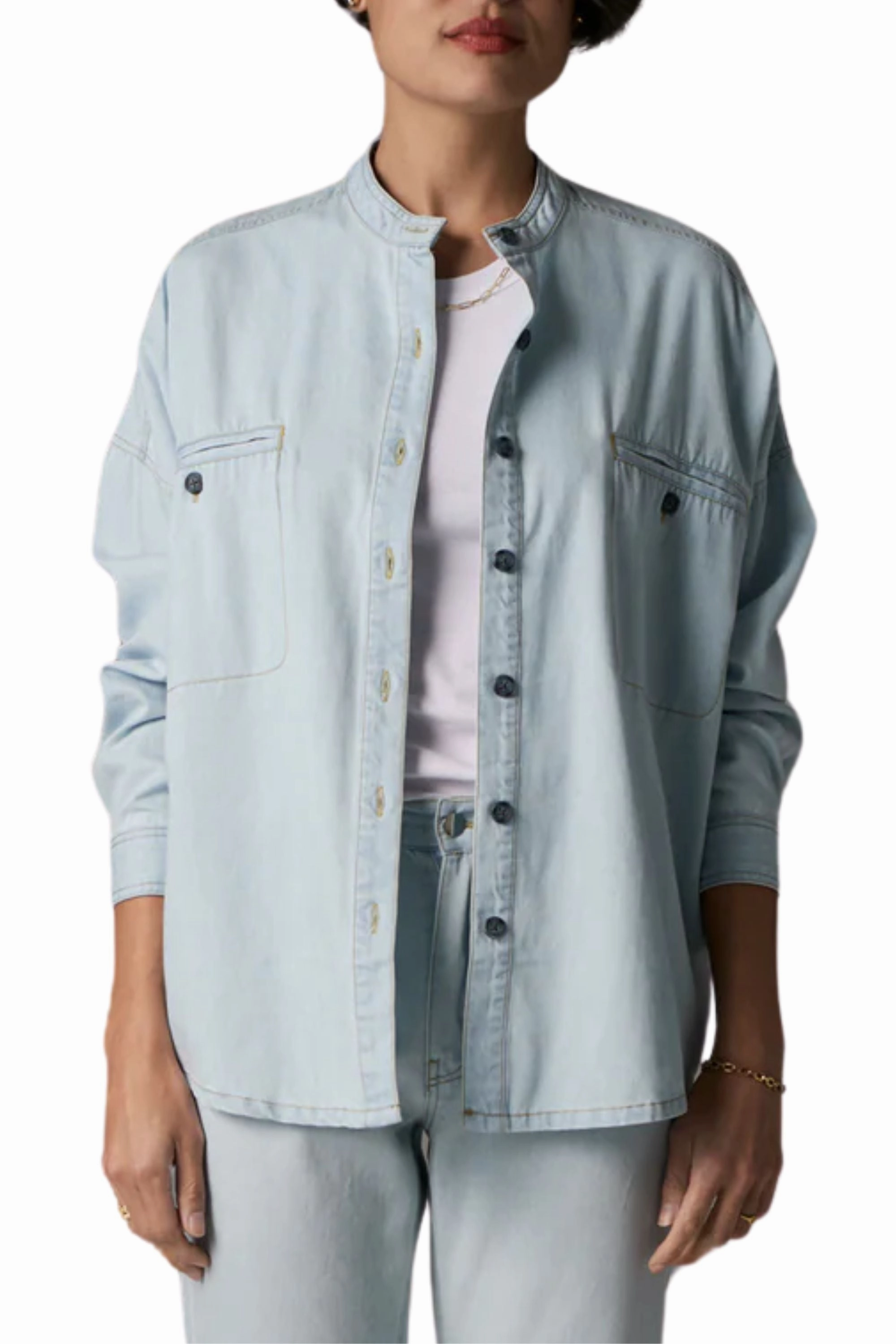 REECE DENIM SHIRT - PP5204 Picnic Outfit