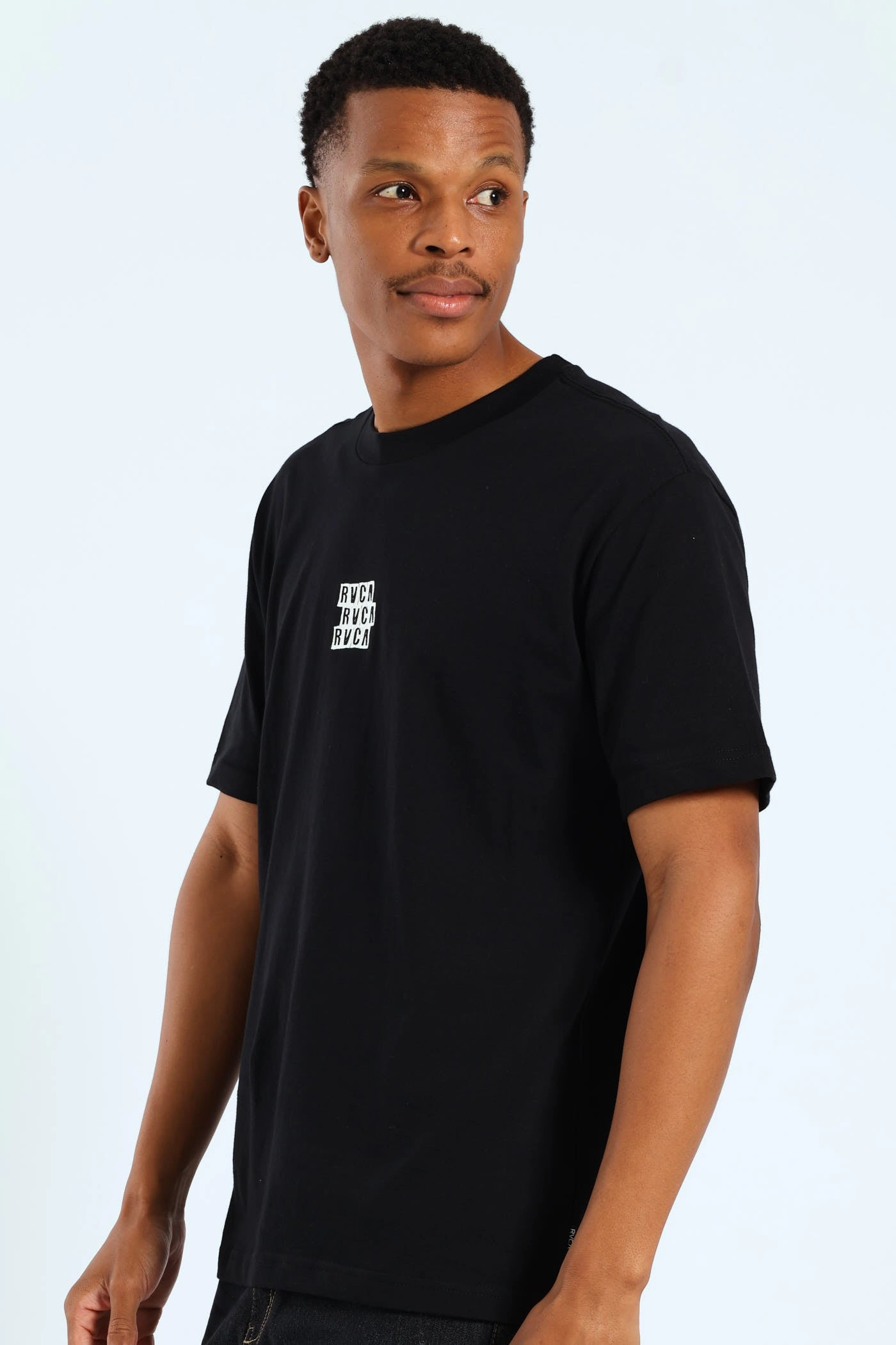 Award-winning Breathable Essentials Blocked Tee - Black