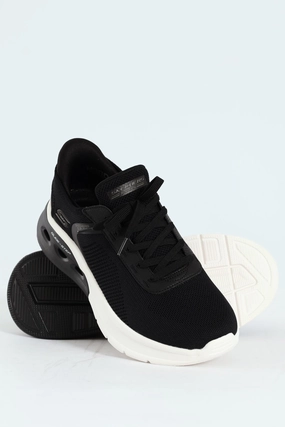 Bobs Arc Waves 2.0 Sneaker - Black/White Weekend Ready Quick Adaptation