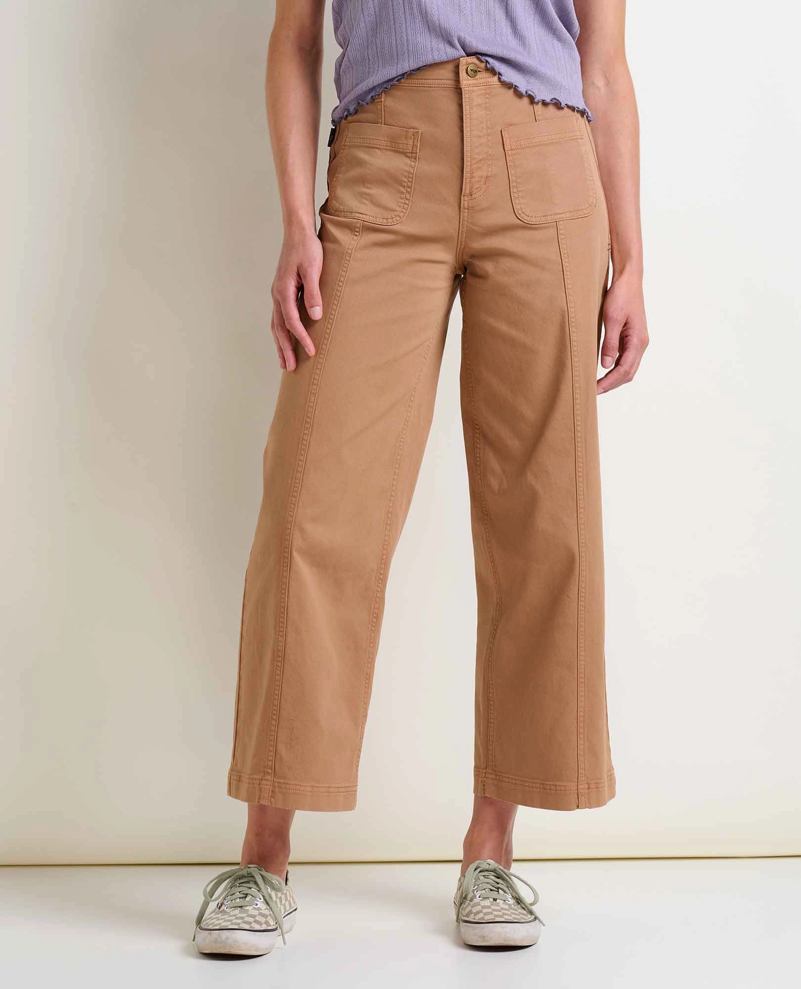 Women's Linden Canvas Pant Side slits