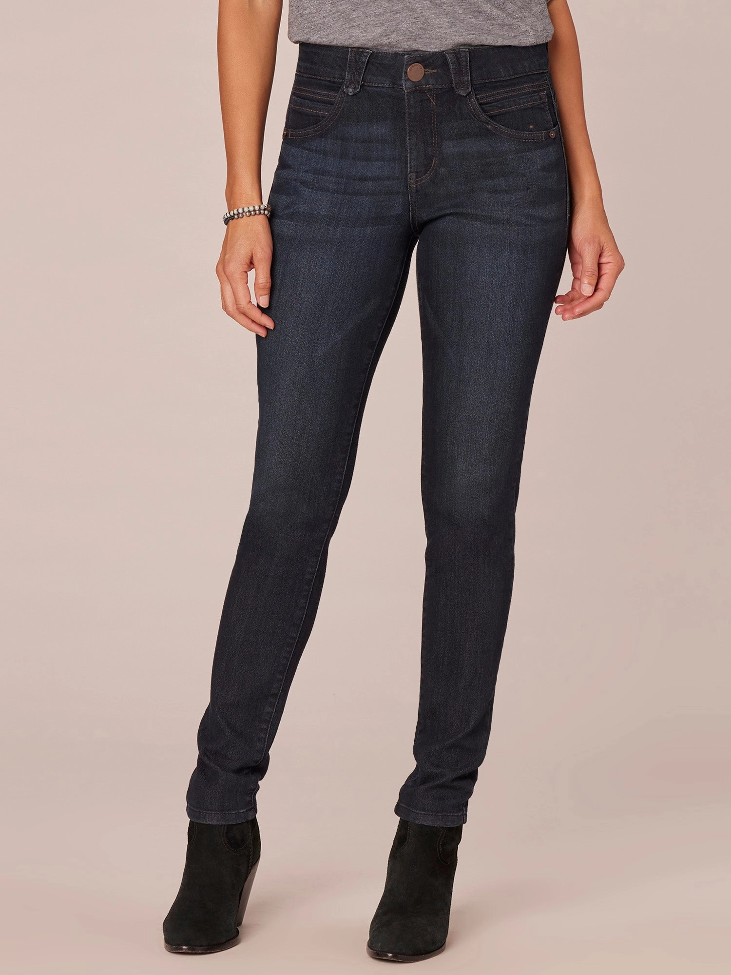 "Ab"solution? Booty Lift Jegging Dark Indigo Jeans Minimalist Pocket Layout