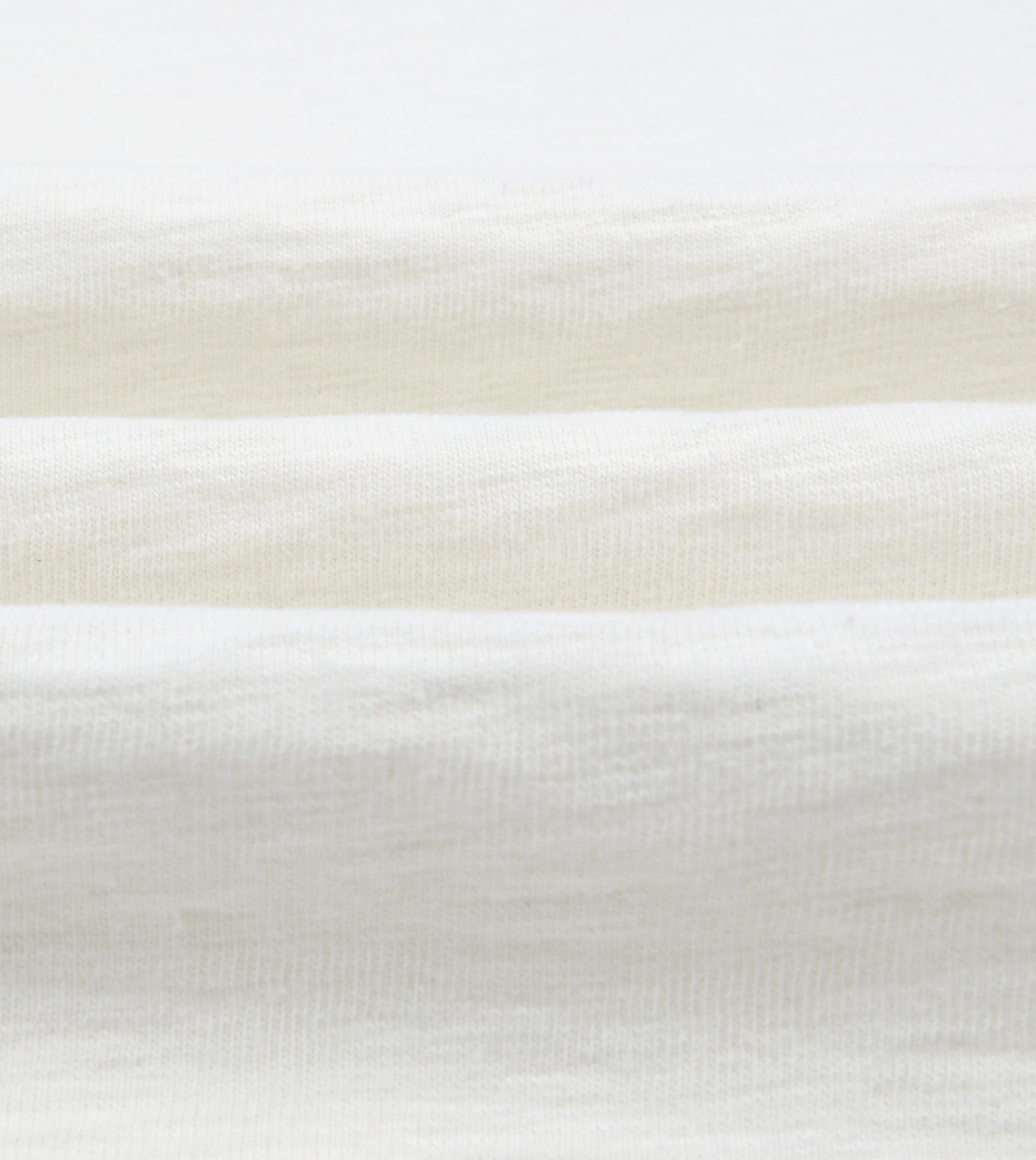 Ecru and Green Chevron Cotton Rugby Shirt hypoallergenic material Current Style