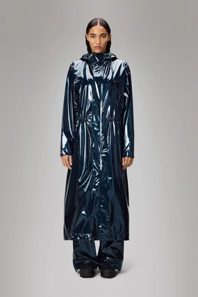 Four Way Stretch Material ReflectiveTrimDetails Bold Longest Jacket