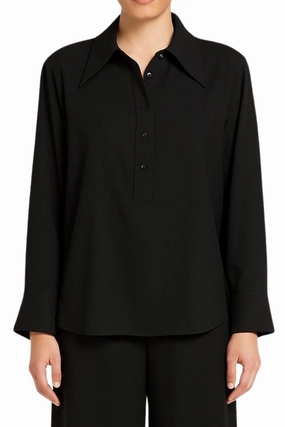 Athletic Cut Patterned Design DENIER PEAK SHIRT - F6028737