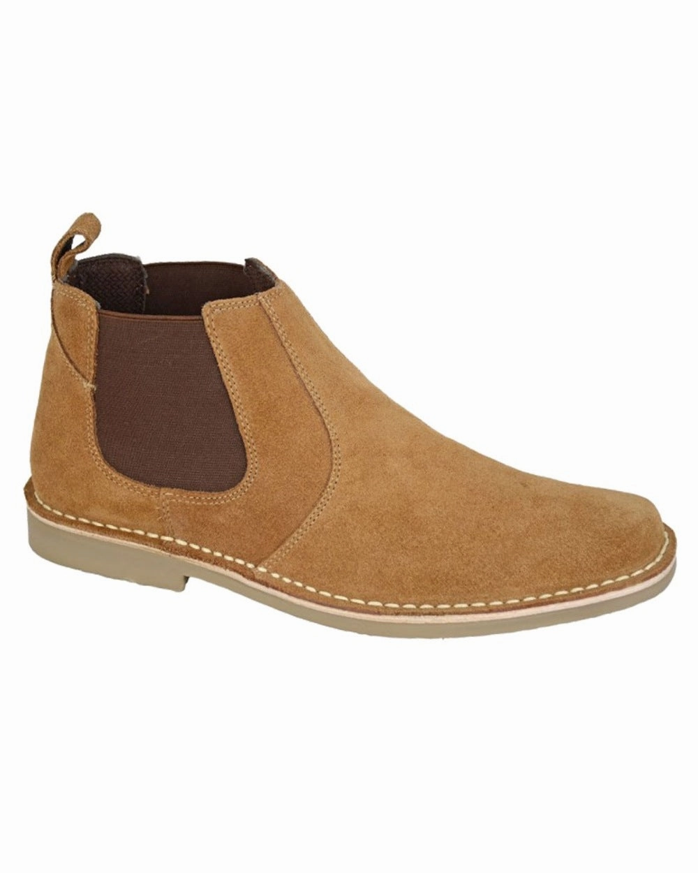 Roamers Mens Twin Gusset Suede Ankle Boots Flexible Frame Trail Exploration Weekend Escape