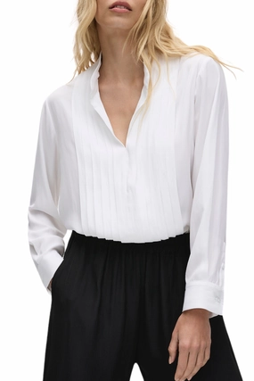 SOFT TUX BLOUSE - F678694 Versatile Design Compression Resistant Insulation