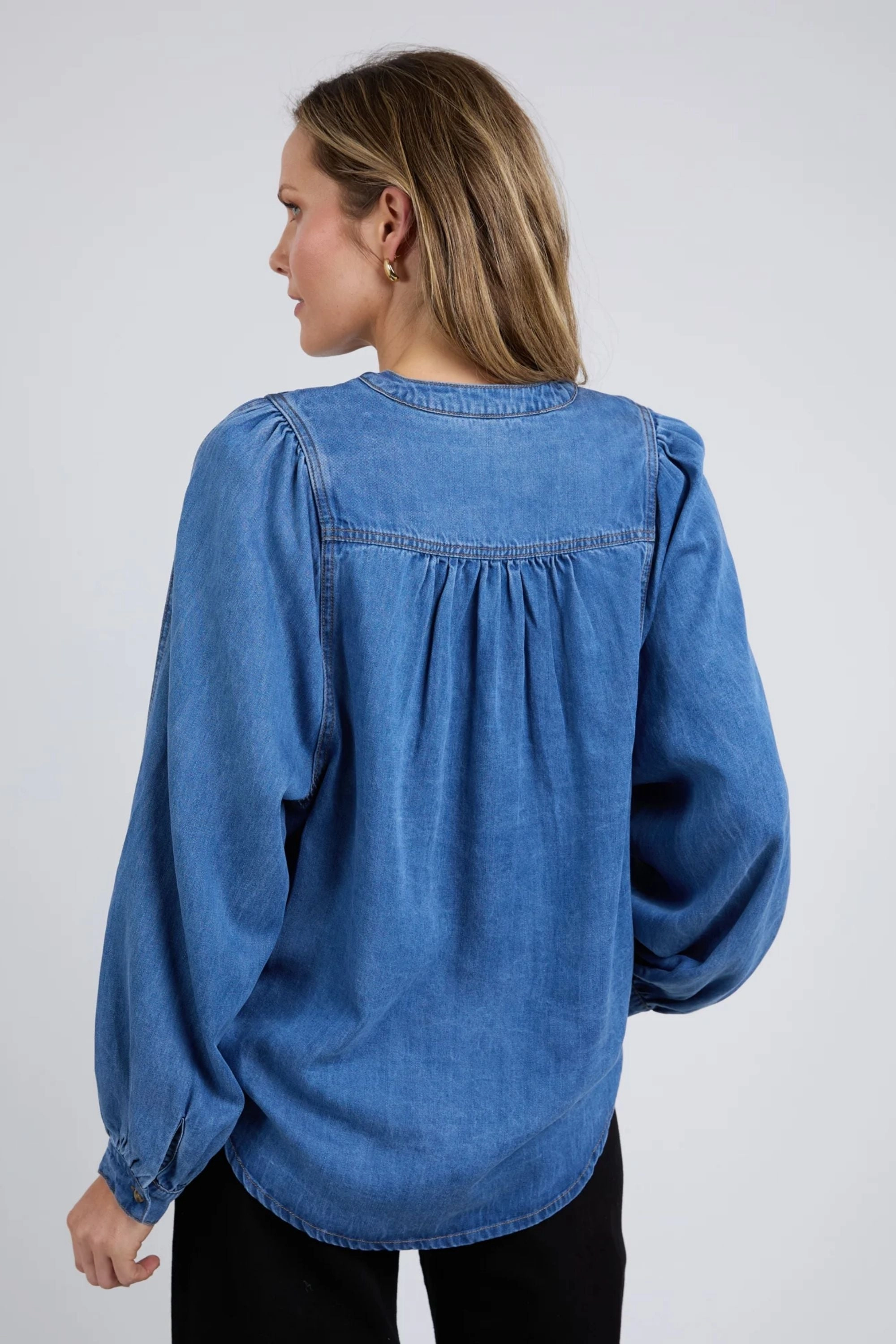 BROOKE DENIM SHIRT - 81D1386 Business casual