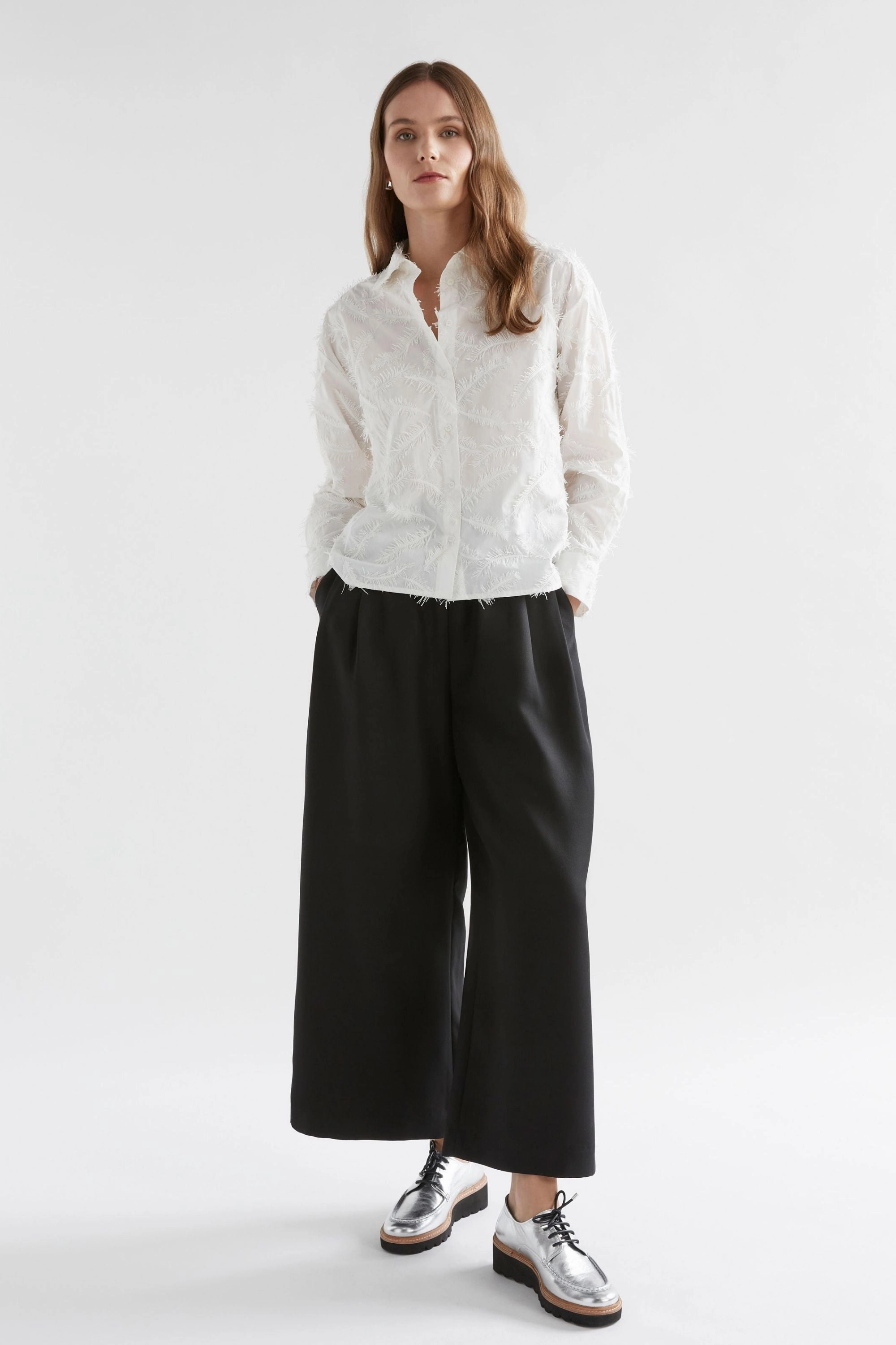 Lightweight Weave Reinforced Elbow Patches ETRA SHIRT - A1160