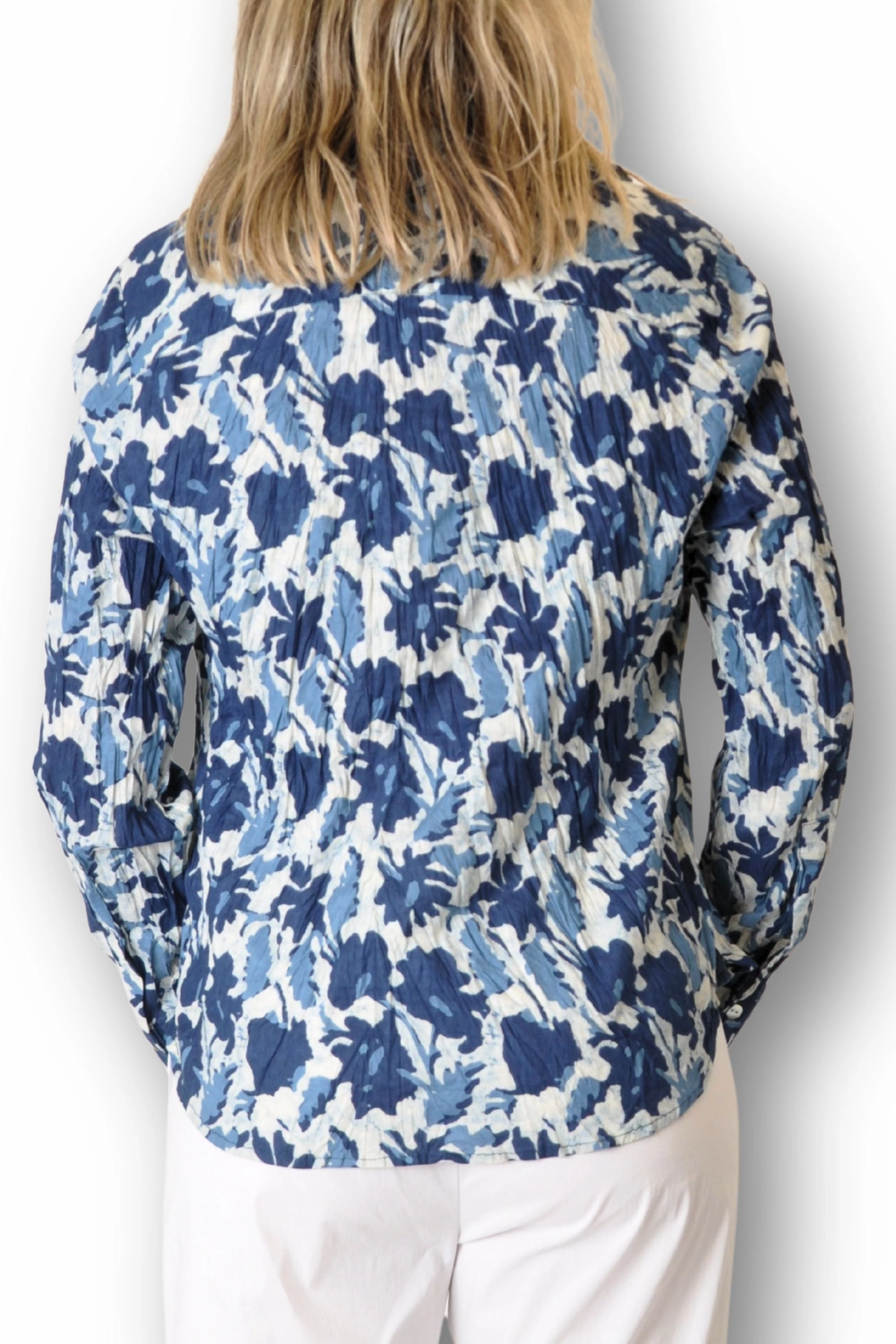 BUTTON DOWN SHIRT - JOR-500 Geometric Design checkered pattern