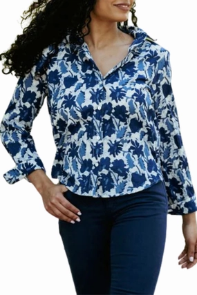 Patterned Design BUTTON DOWN SHIRT - JOR-500