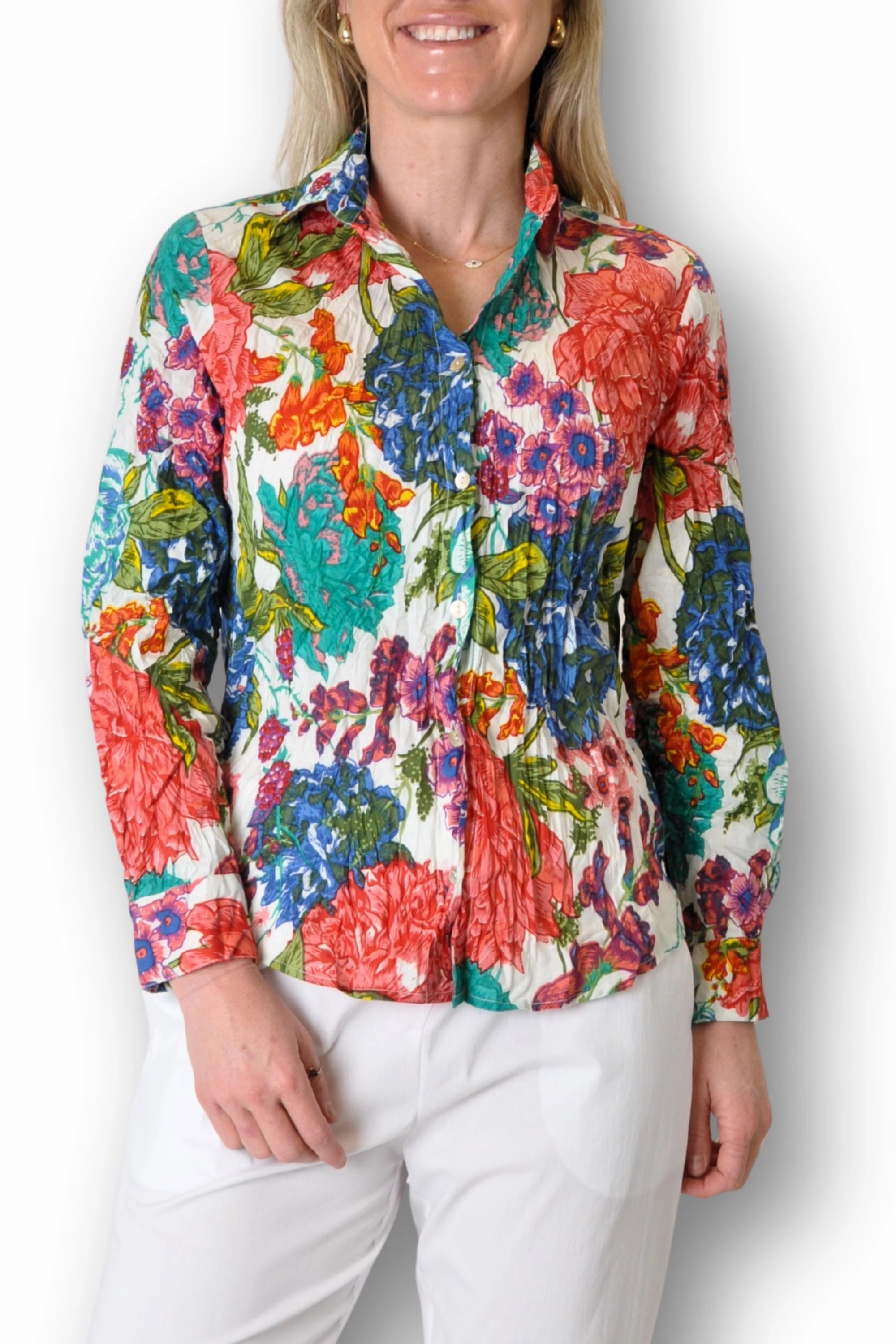 BUTTON DOWN SHIRT - JOR-5AK Cozy Feel