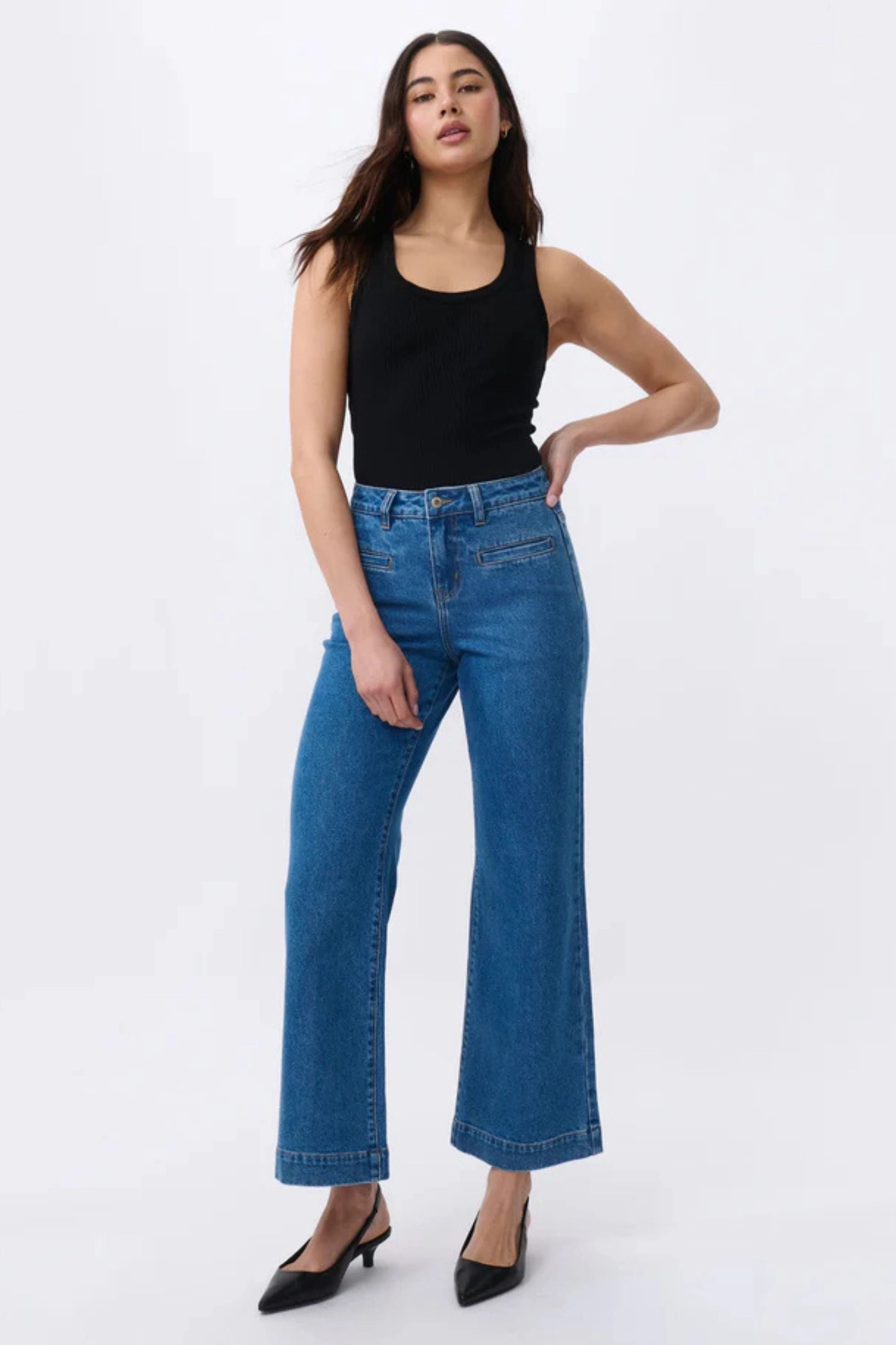 Spring Mood Slim Everyday Pick FREYA JEAN - KAW250069
