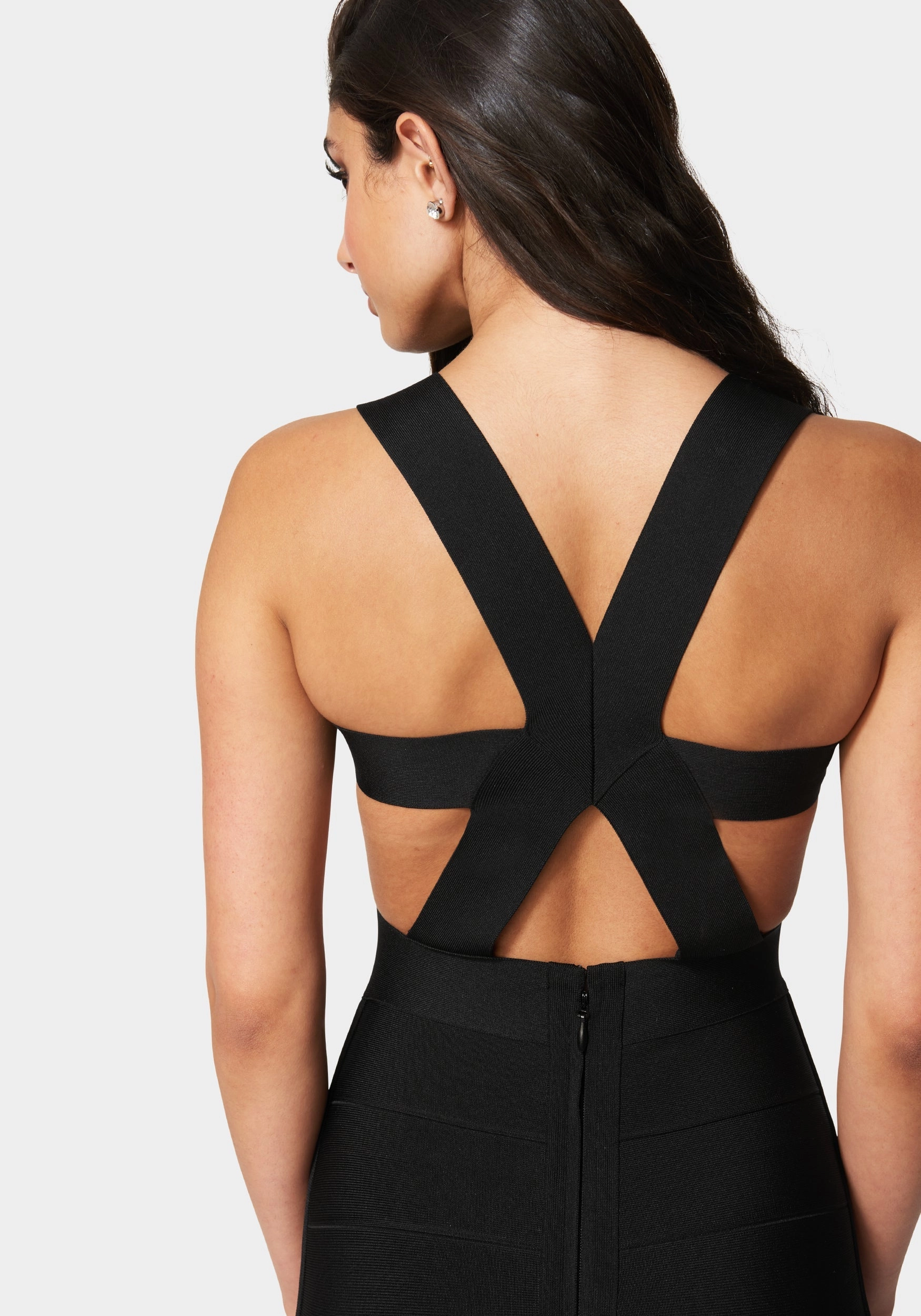 Subtle Edge Luxe Bandage X-Back Dress