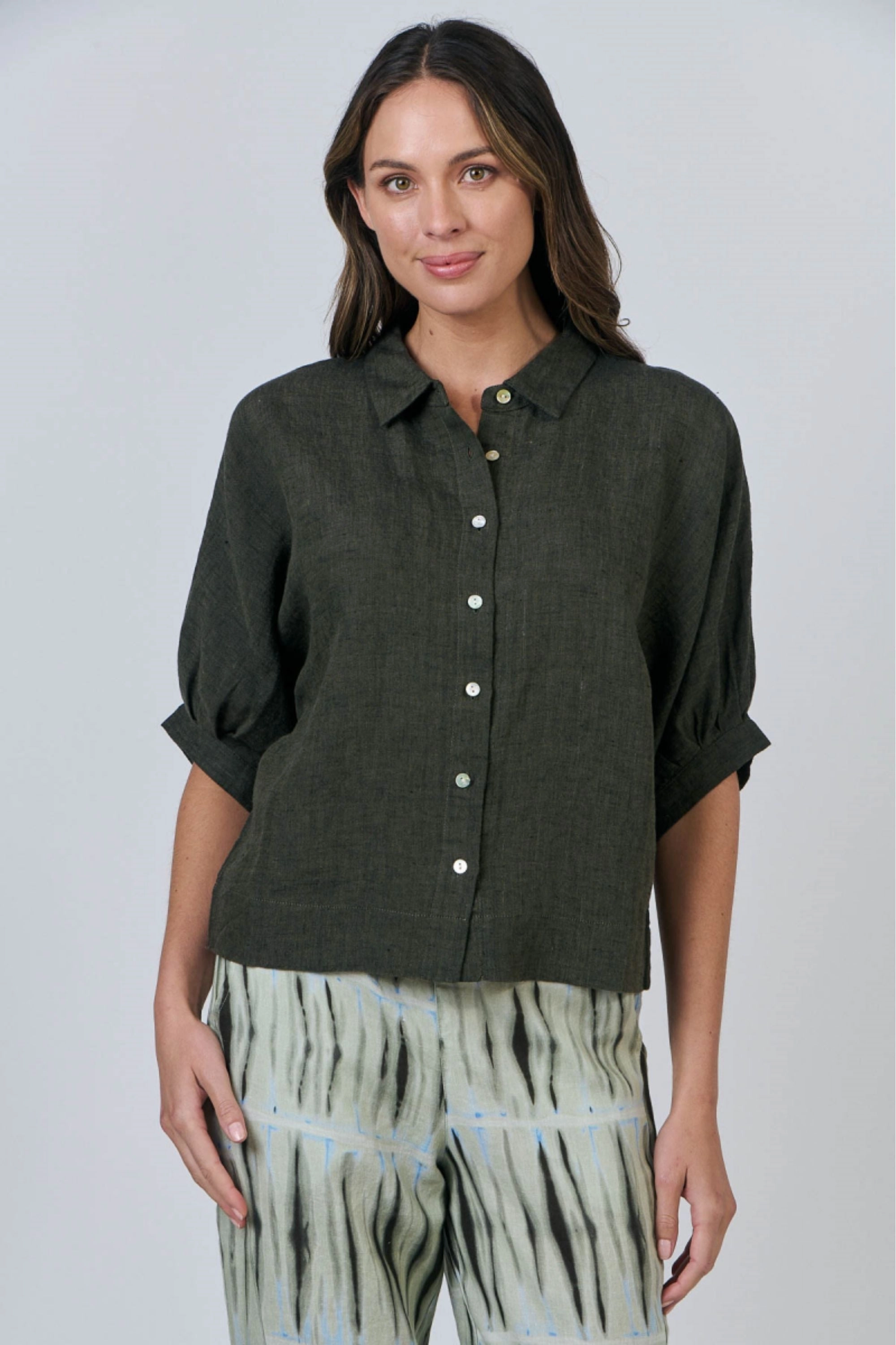 BUTTON UP SHIRT - GA471 Beach Wear
