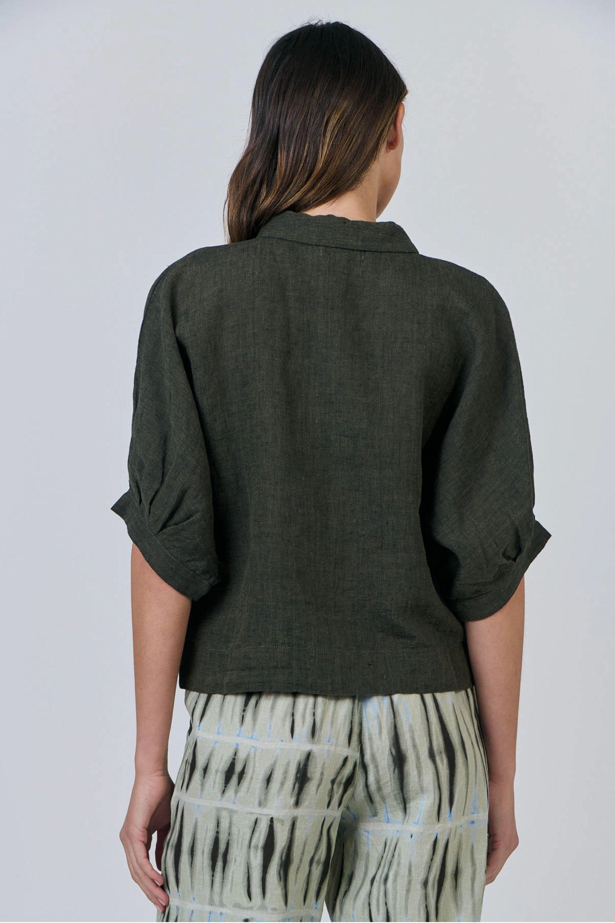 BUTTON UP SHIRT - GA471 Plus Size Fit