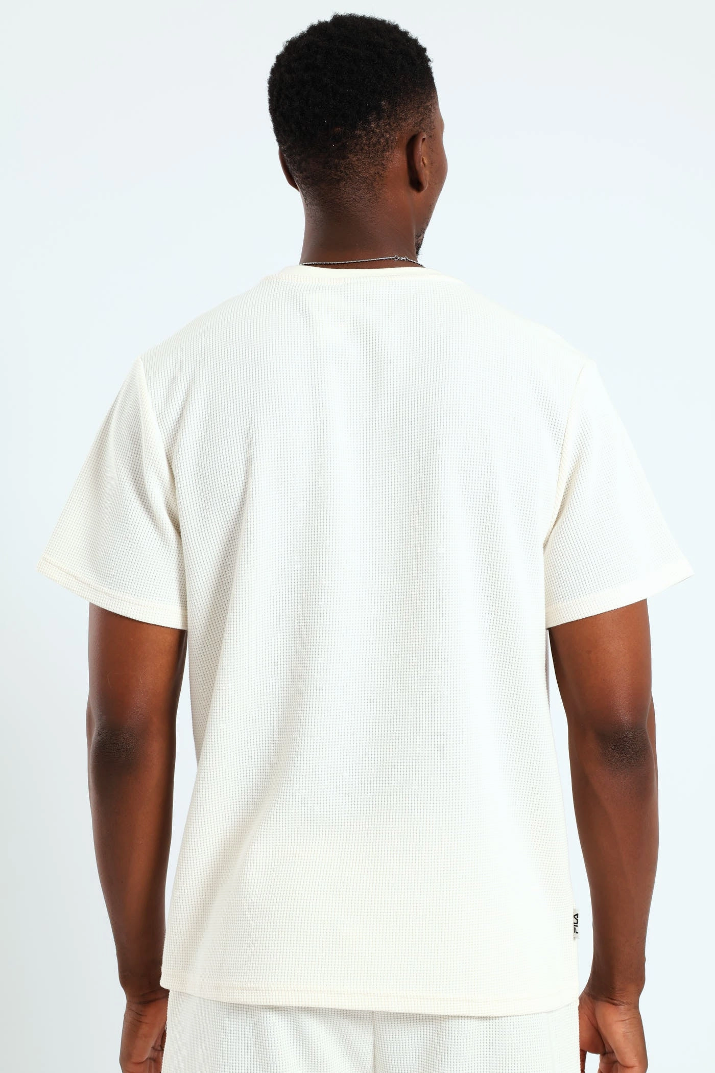 Caleb Waffle T-Shirt - Beige Vintage authenticity