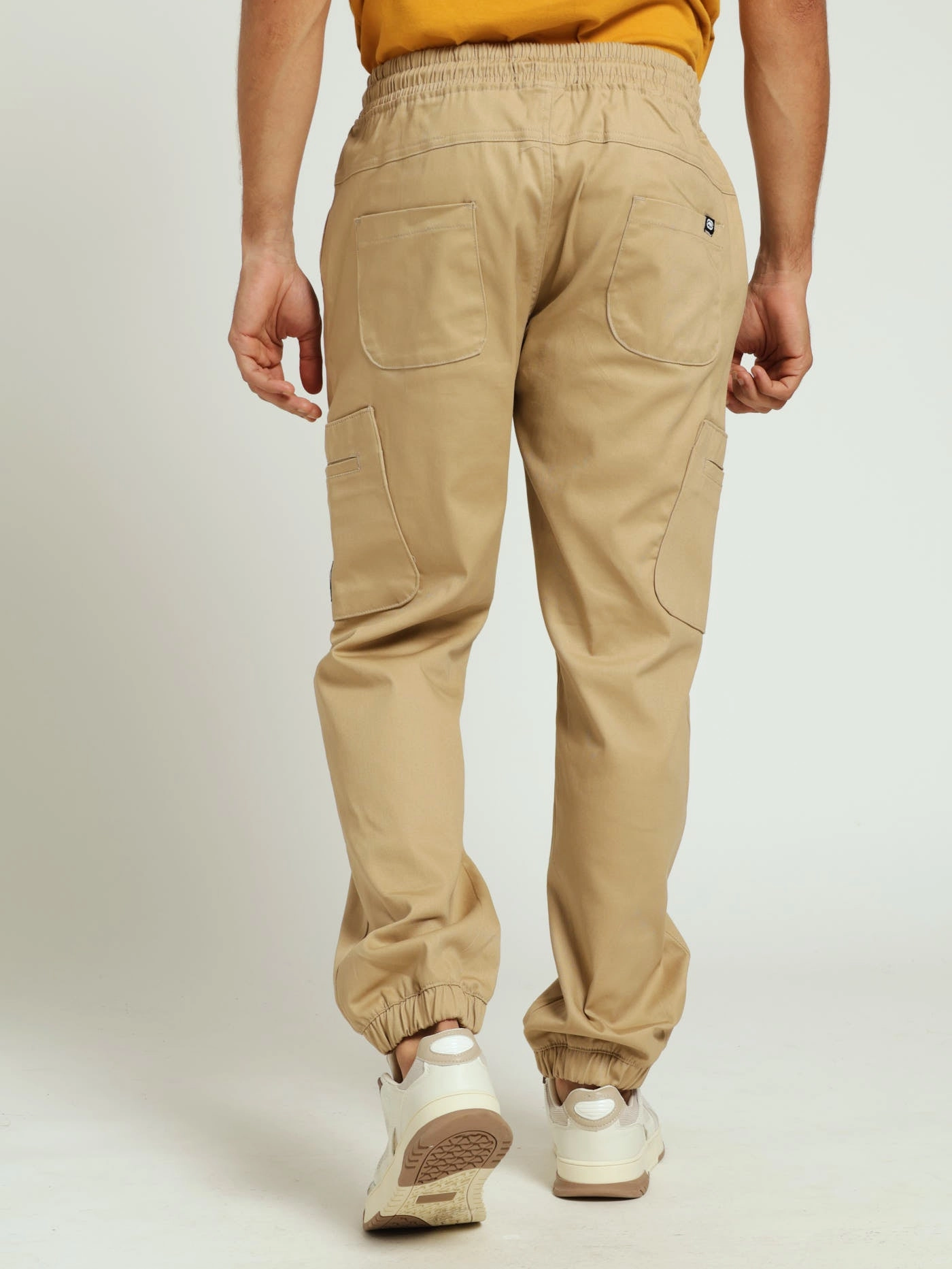 Formal Look Cargo Jogger - Stone