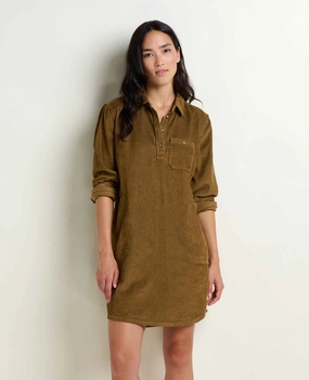 Cascadia Popover Cord Dress Shine Skin