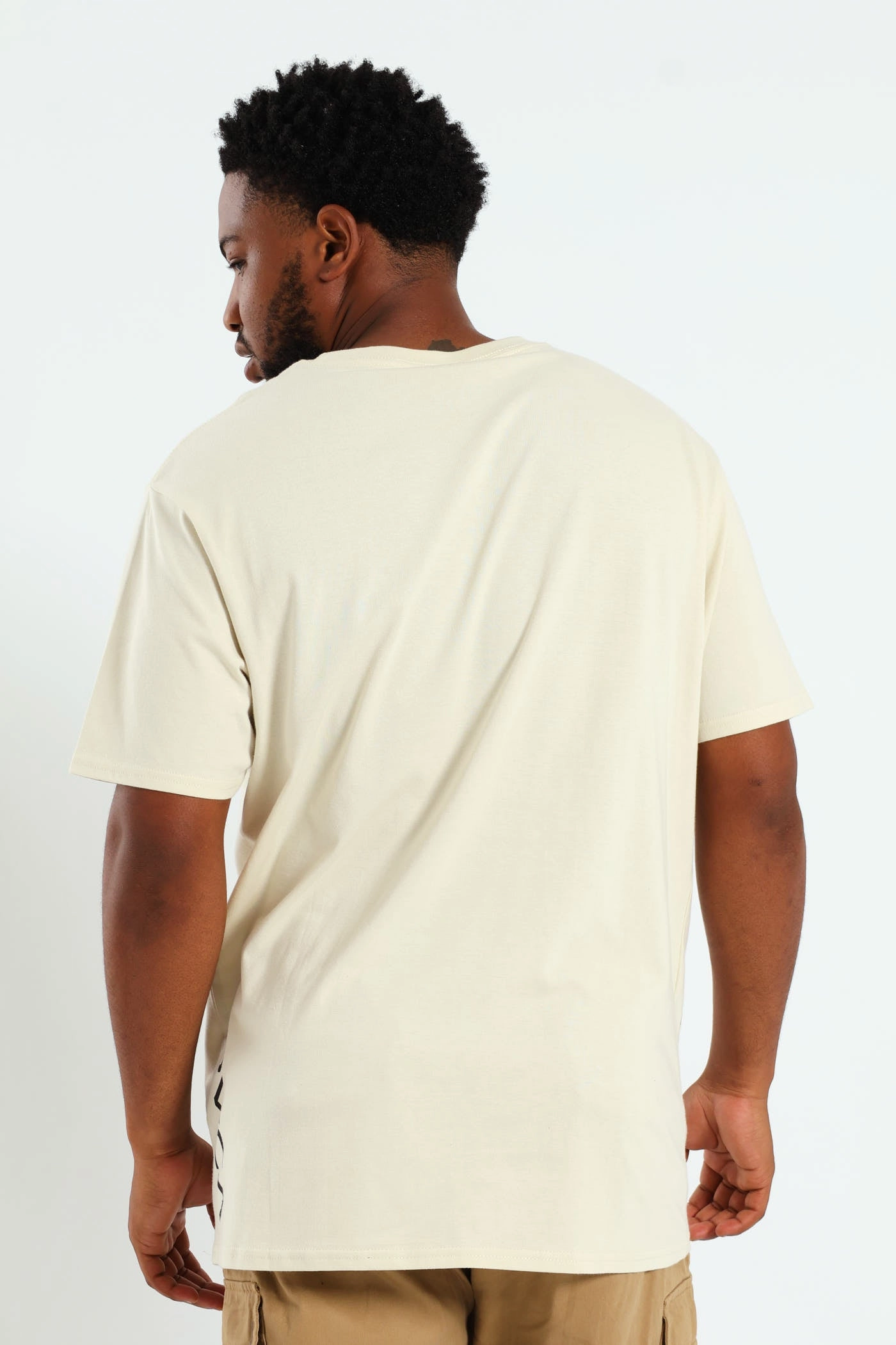 2X Short Sleeve Tee - Off White Casual Essential Wear Leisure Wear