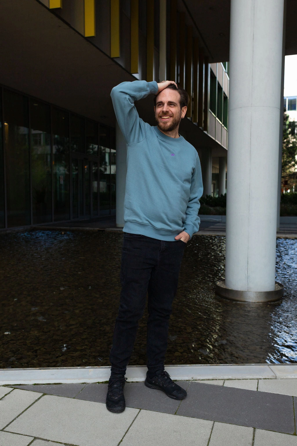 Drawcord Hood product gym readiness CORE CREWNECK/ AIR