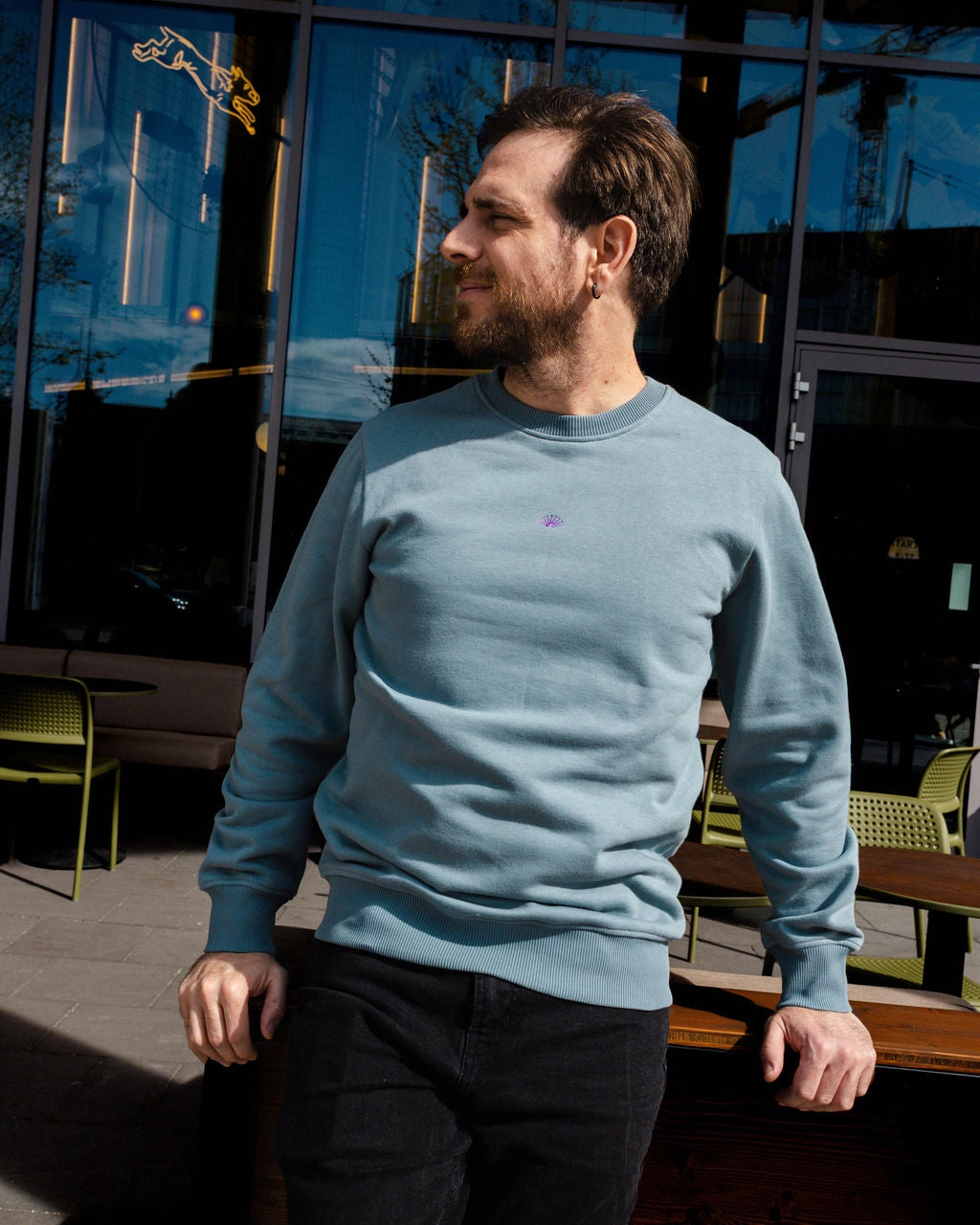 hat accents Weekend Ready CORE CREWNECK/ AIR