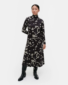 Bodycon Fit Minimalist Style Cavea Pikkuinen Unikko Turtleneck Jersey Dress 115cm