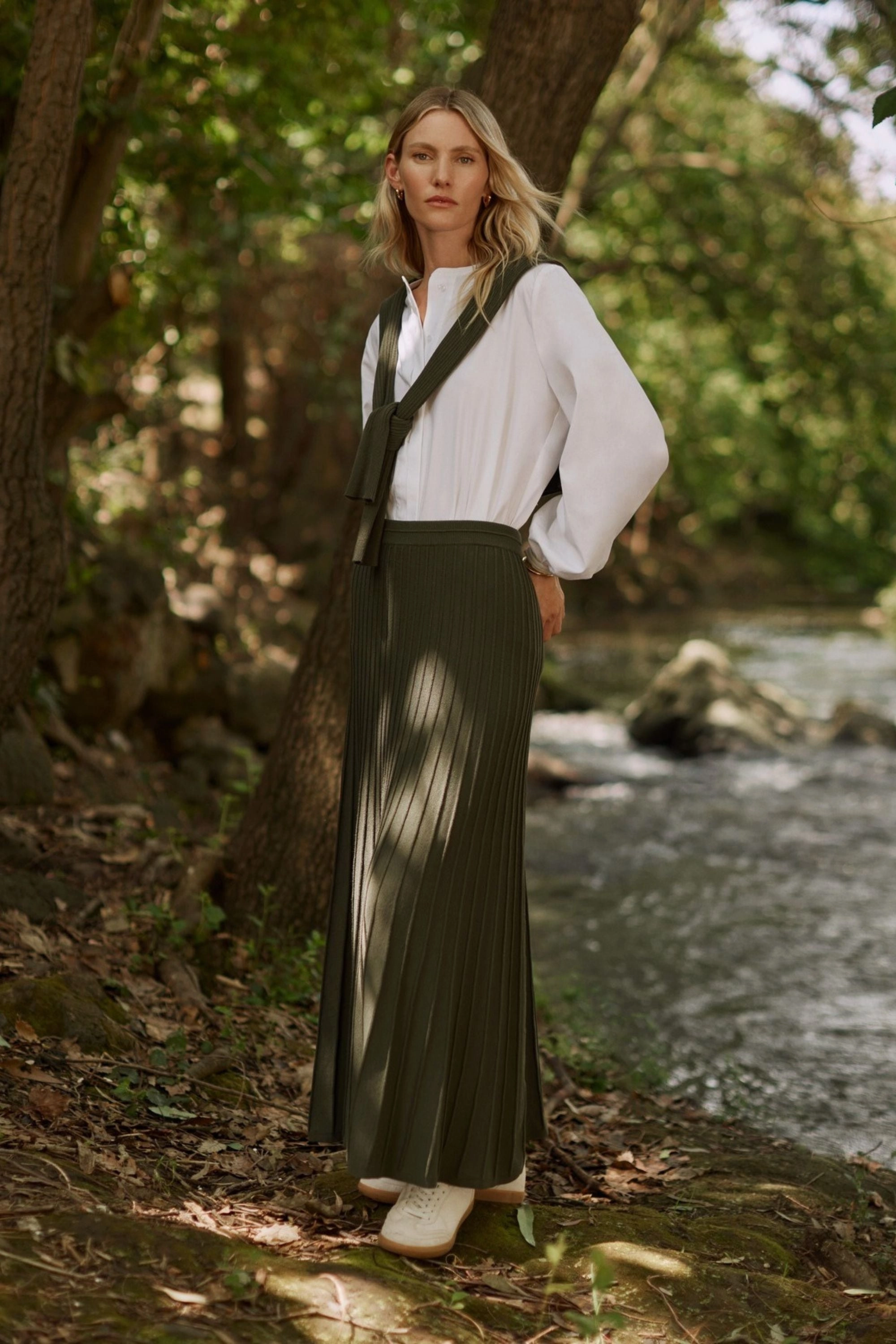 CEDAR SKIRT - YTWN2003 Style Layering Smooth Edging