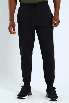 Fleece Jogger - Black Comfort Layer Breathable mesh lining