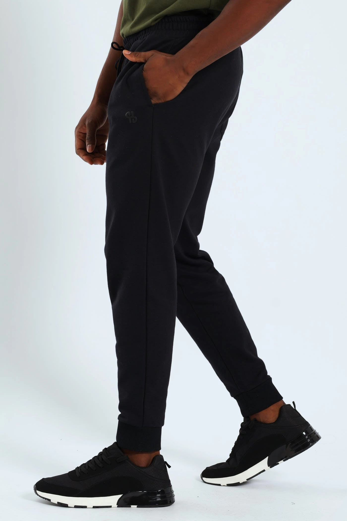 Fleece Jogger - Black Chilly Weather Comfort