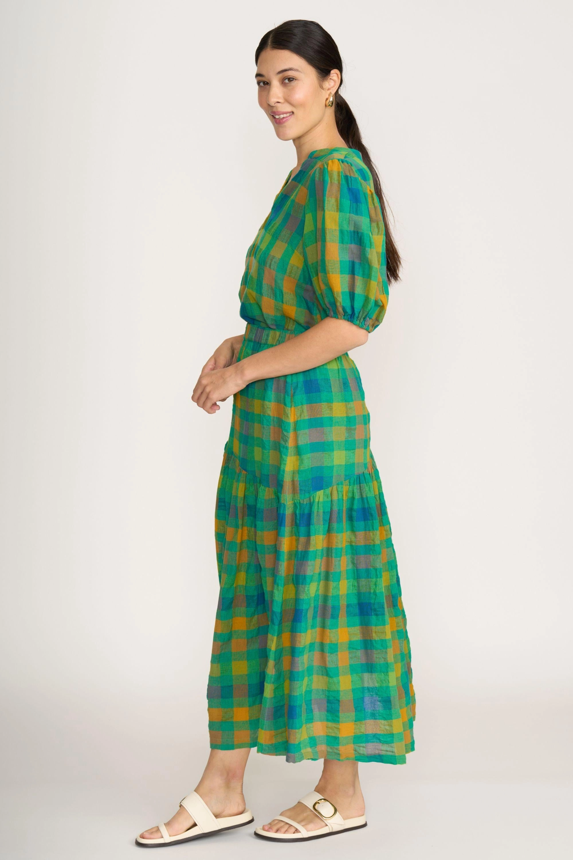 CHECKMATE SKIRT - FO8340 Leg Elongating