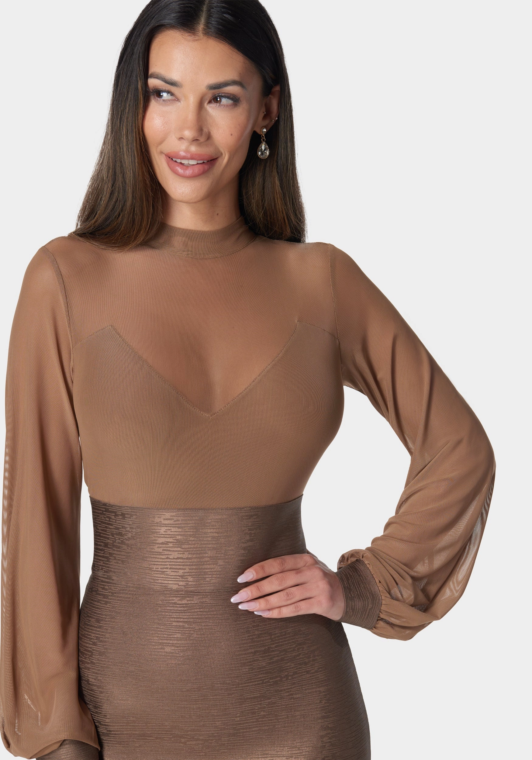 Bandage Sparkle Skirt Dress Simple Yet Elegant Premium Quality