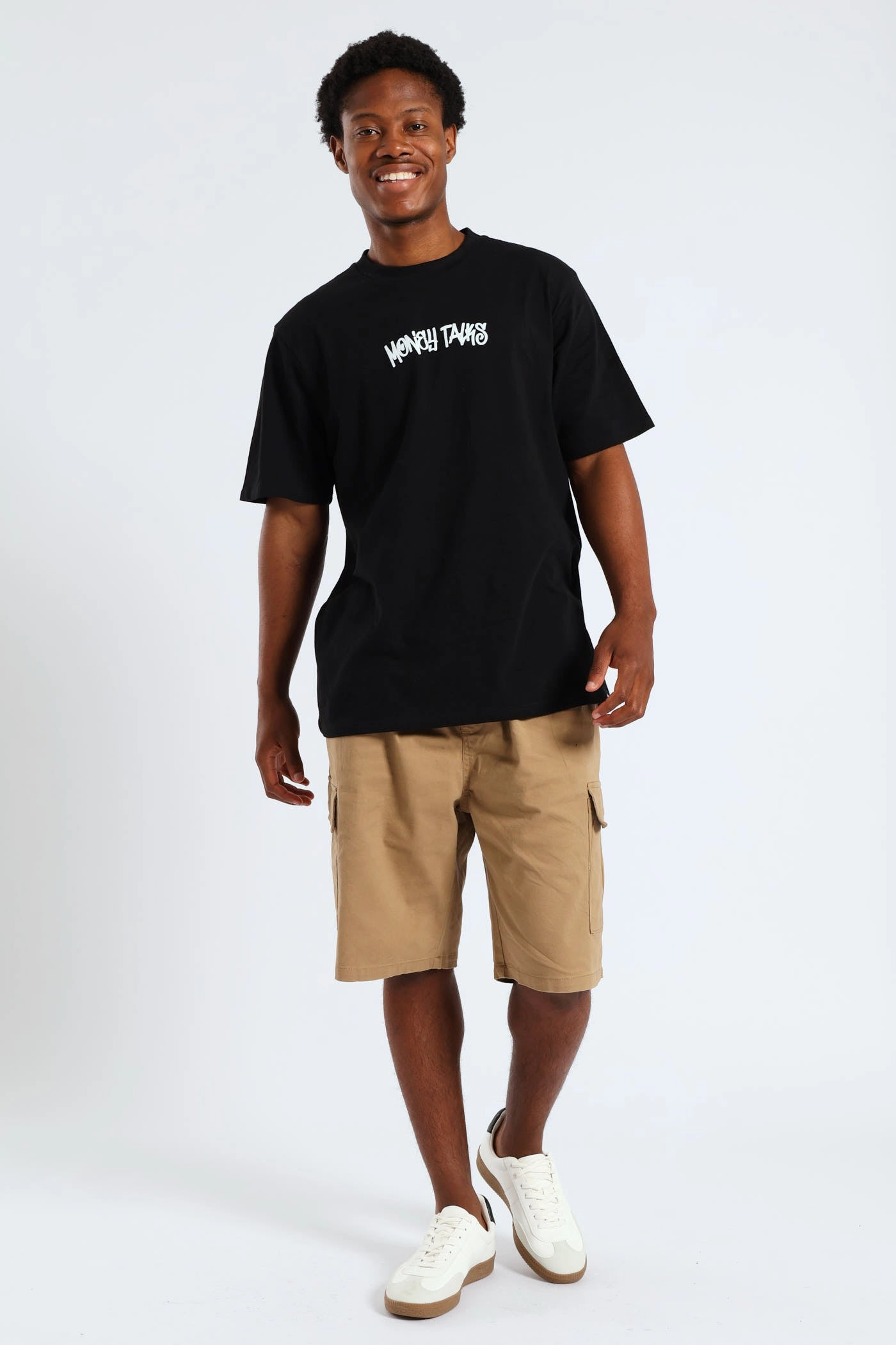 Abrasion Resistant Surface Quick Fit Performance Chic Look Cargo Shorts - Khaki