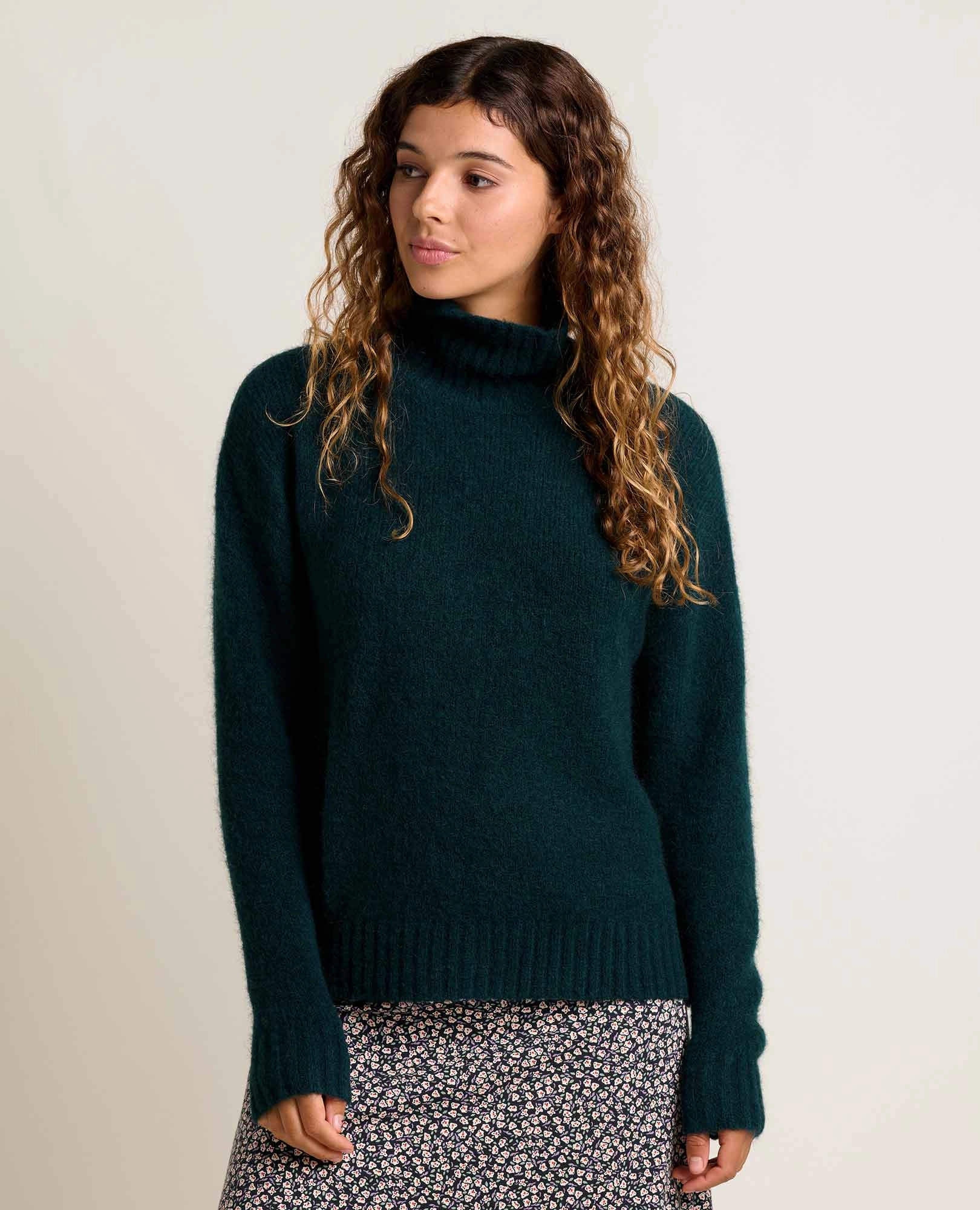 Knitwear Comfort Winter Essentials Toddy T-Neck Sweater