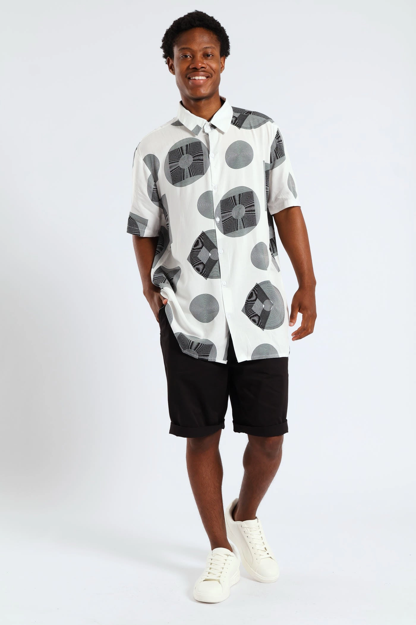 Chino Shorts - Black Athletic Grade Elasticity technology industry